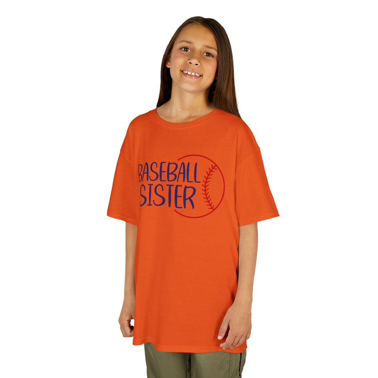 Baseball Sister Kids T-shirt