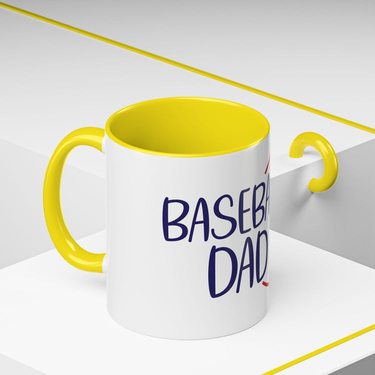 Baseball Dad Accent Coffee Mug