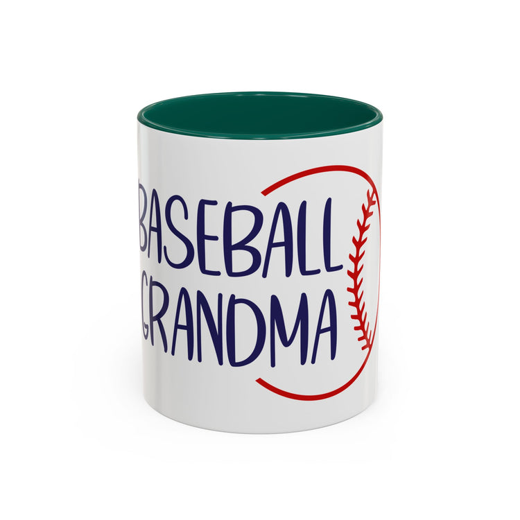 Baseball Grandma Colorful Mug