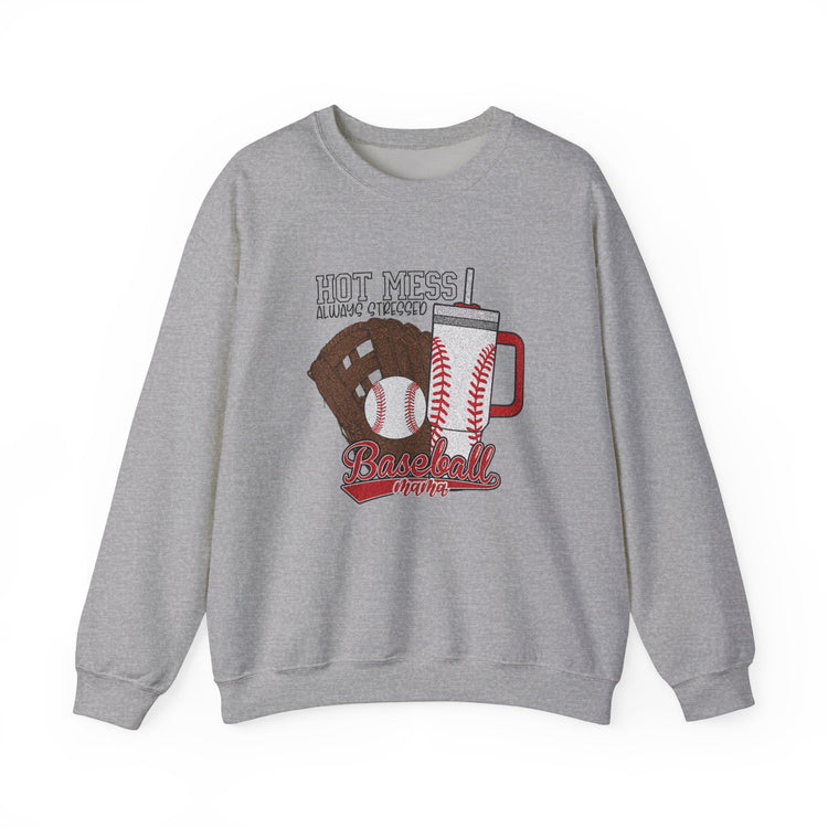 Baseball-Themed Hot Mess Sweatshirt