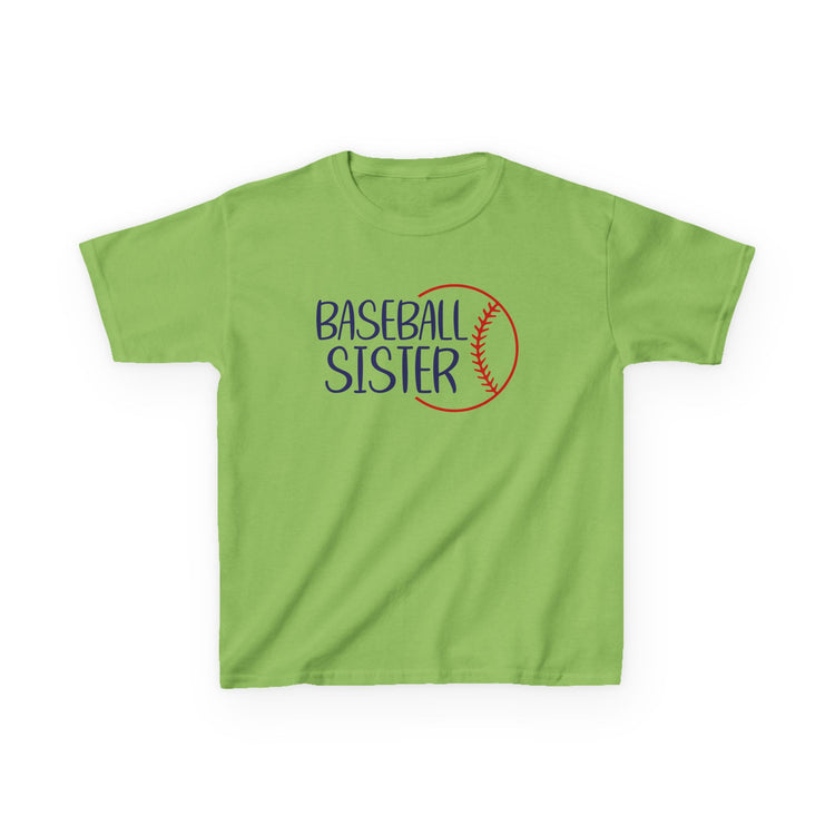 Baseball Sister Kids T-shirt