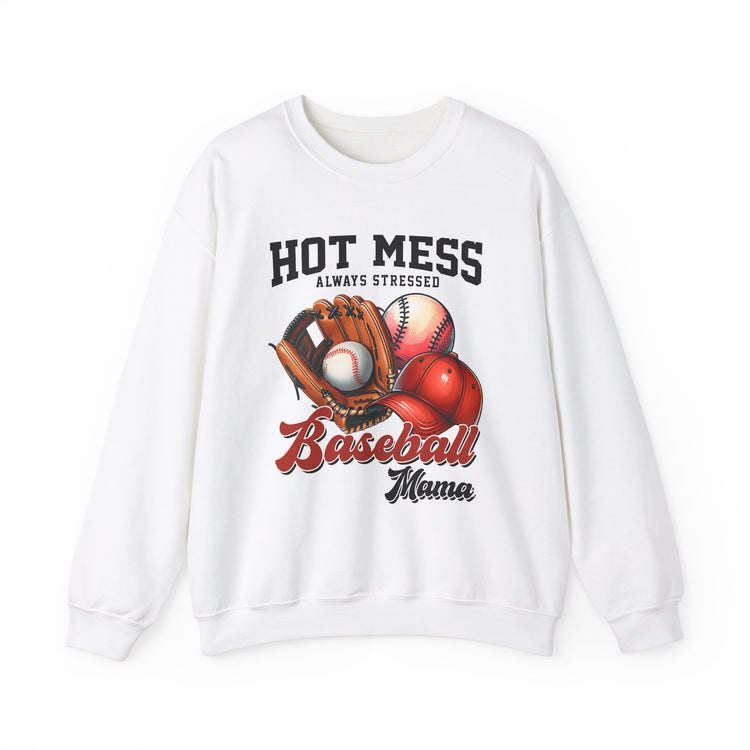 Baseball Mama Sweatshirt - Crewneck