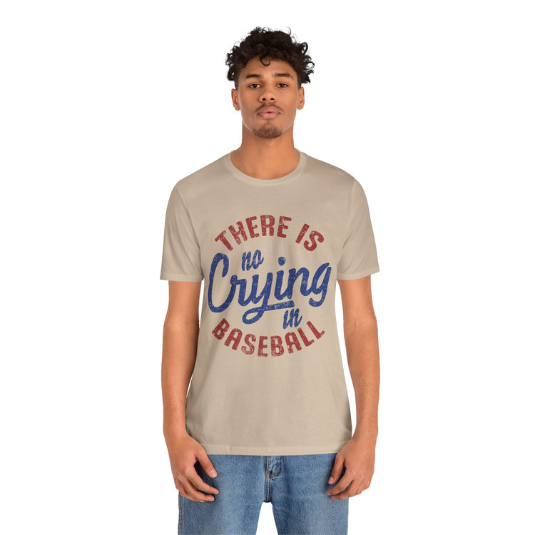 Baseball Tee - No Crying in Baseball Design