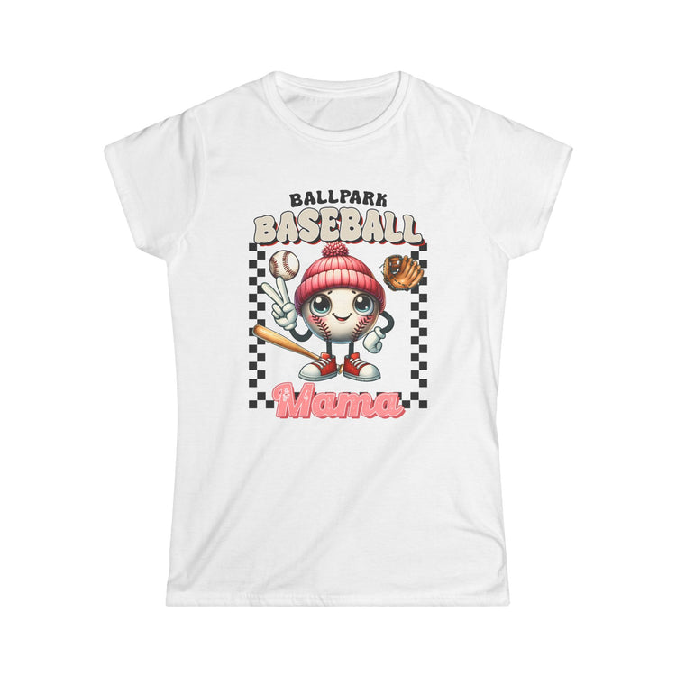 Women's Tee Baseball Mom T-Shirt