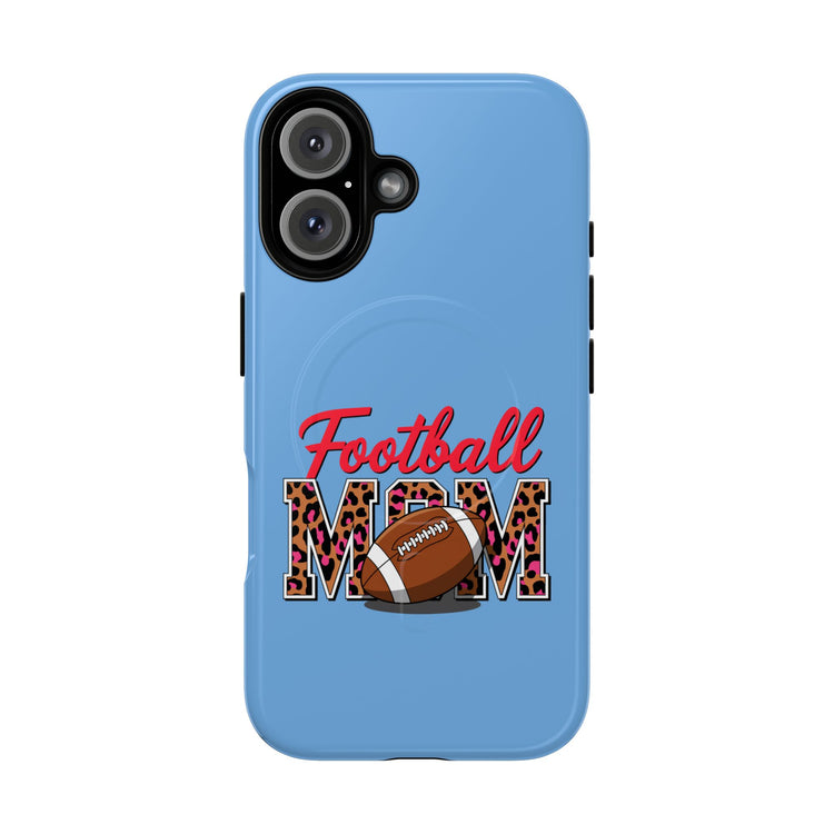 Football Mom Magnetic Phone Case - Tough & Stylish Protective Cover, Sports Fan Gift,