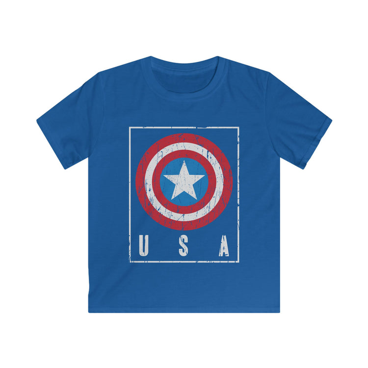 USA Captain Shield Kids Tee