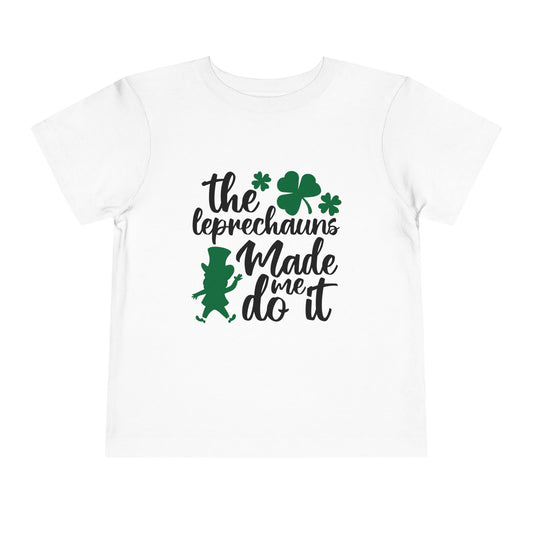 Toddler T-Shirt, St Patrick's Day Shamrock Tee for Kids, Cute Irish Toddler Shirt