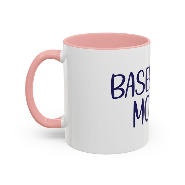 Baseball Mom Accent Coffee Mug