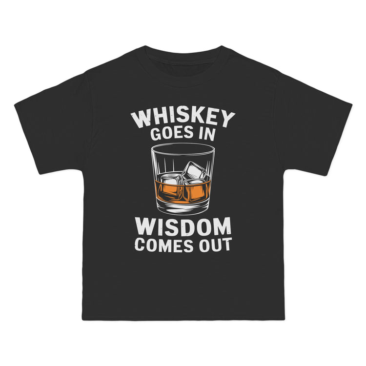 Whiskey Wisdom Short-Sleeve T-Shirt, Perfect for Whiskey Lovers & Casual Gatherings