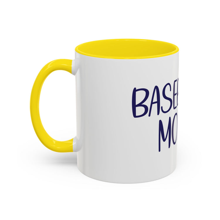 Baseball Mom Accent Coffee Mug