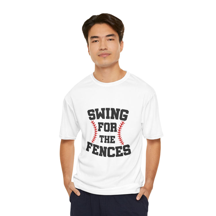 Baseball Performance T-Shirt - 'Swing for the Fences' Tee