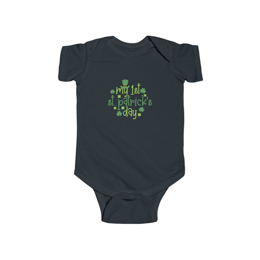 Infant Bodysuit, My 1st St Patrick's Day Outfit for Babies