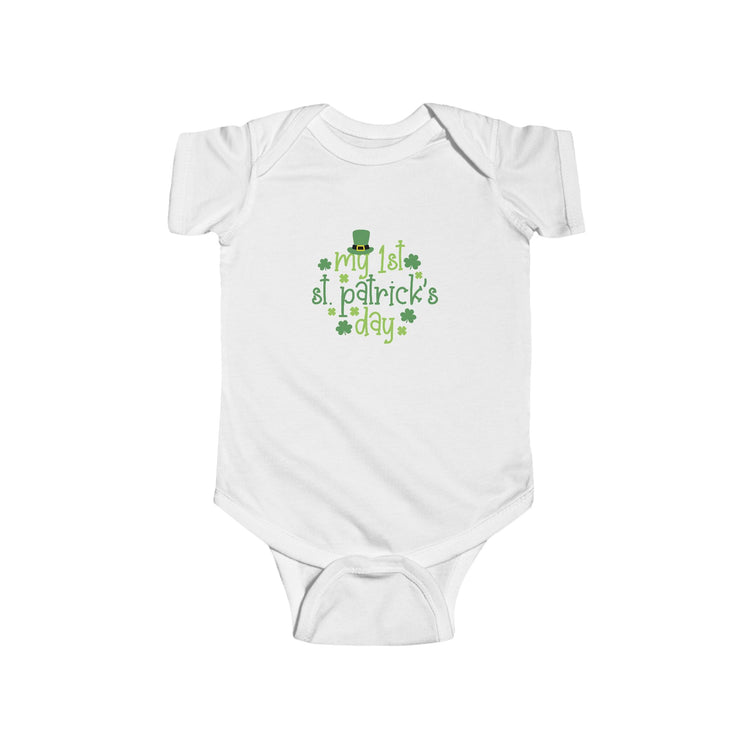 Infant Bodysuit, My 1st St Patrick's Day Outfit for Babies