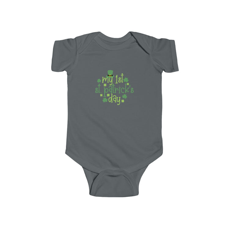 Infant Bodysuit, My 1st St Patrick's Day Outfit for Babies