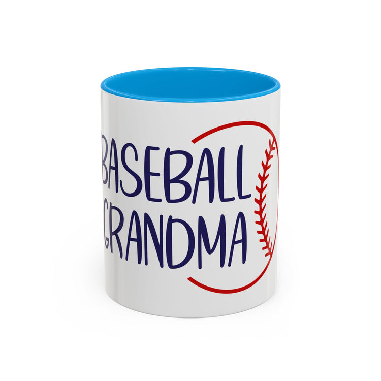 Baseball Grandma Colorful Mug