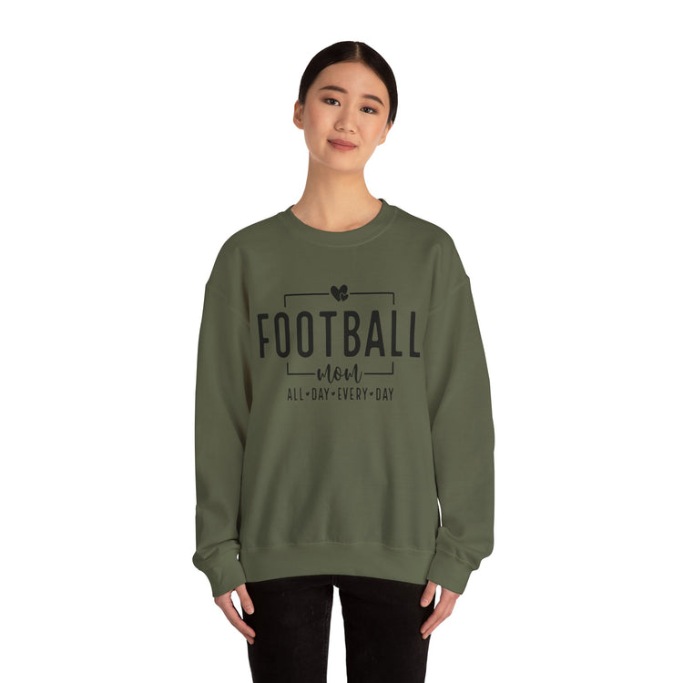 Football Mom Crewneck Sweatshirt