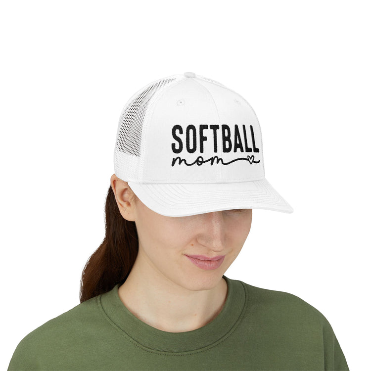 Softball Mom Snapback Trucker Cap