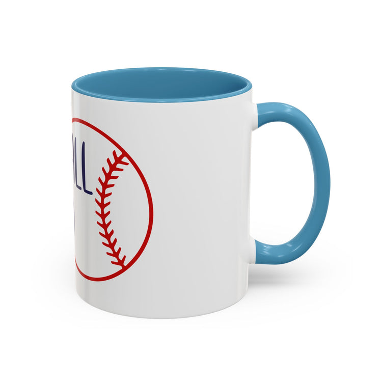 Baseball Dad Accent Coffee Mug