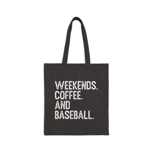 Eco-Friendly Cotton Canvas Baseball Tote Bag