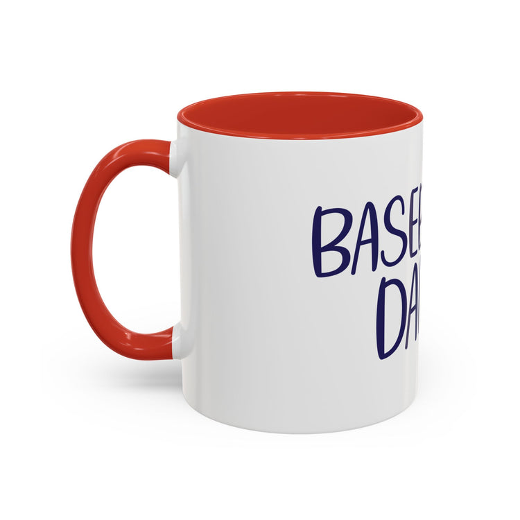 Baseball Dad Accent Coffee Mug