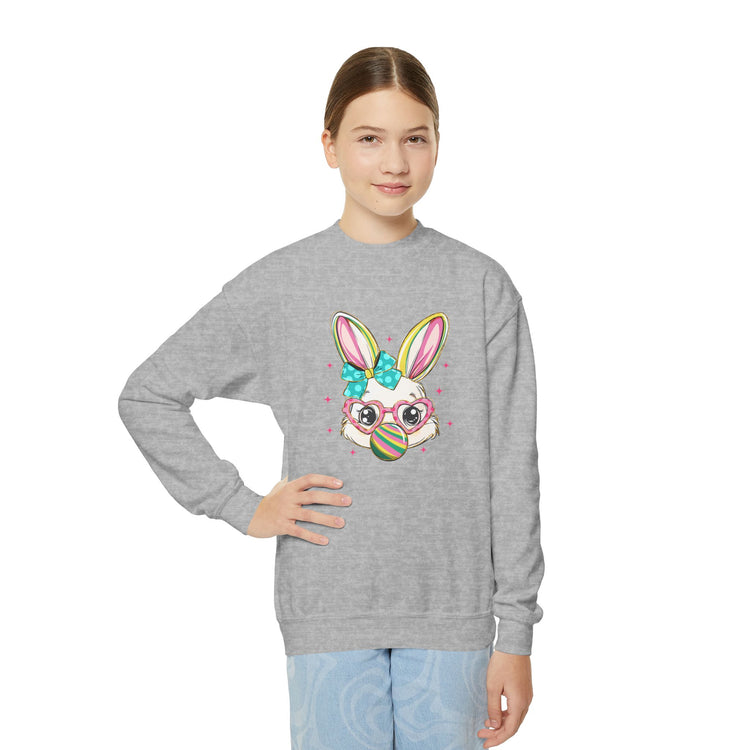 Cute Bunny Youth Sweatshirt