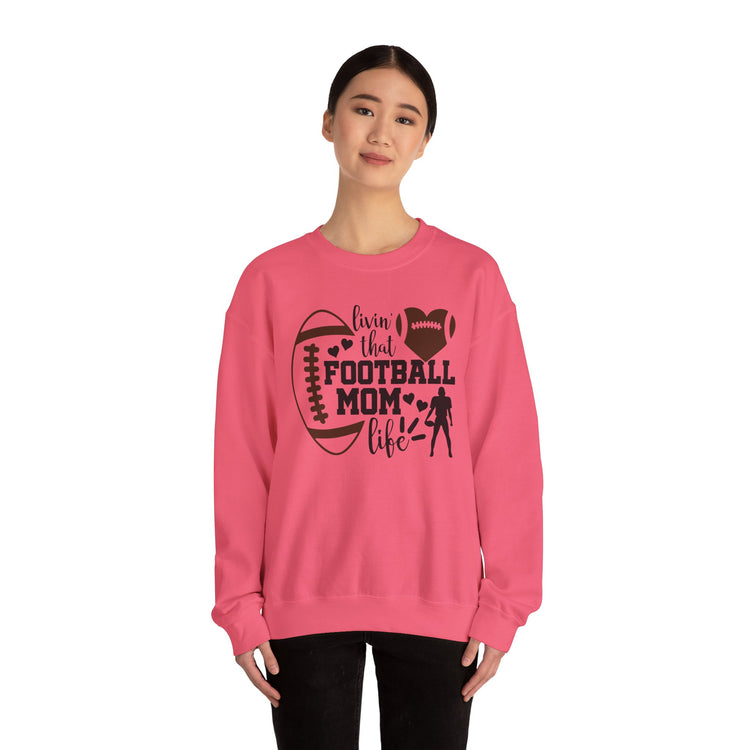 Football Mom Life Sweatshirt - Crewneck