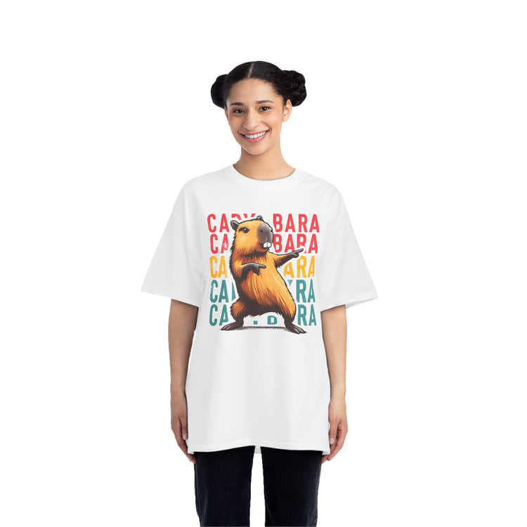 Capybara Dance Short-Sleeve T-Shirt - Fun Animal Tee for Capybara Lovers