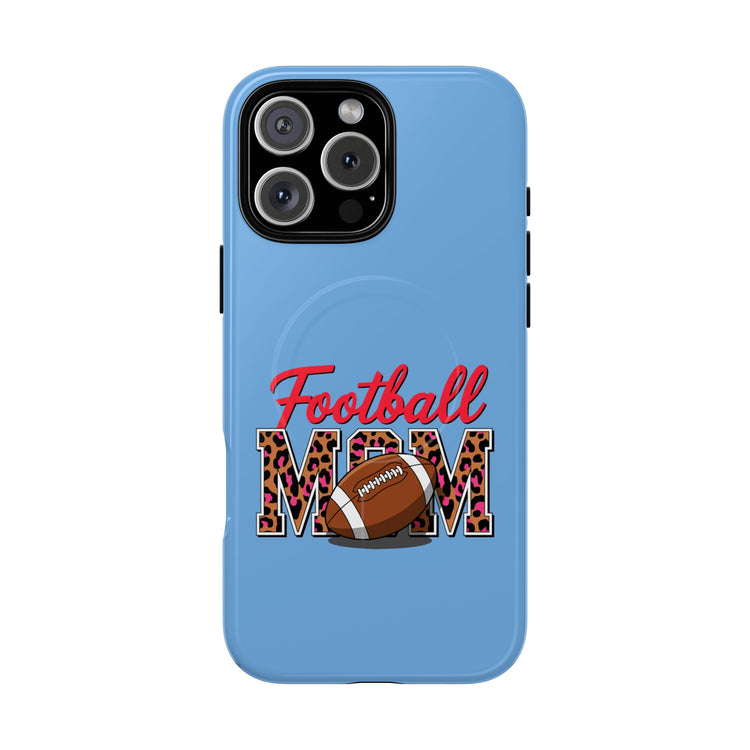 Football Mom Magnetic Phone Case - Tough & Stylish Protective Cover, Sports Fan Gift,