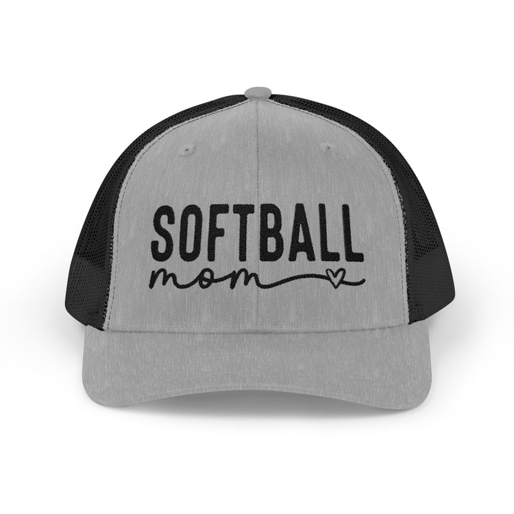 Softball Mom Snapback Trucker Cap