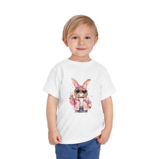 Cool Bunny Toddler Tee