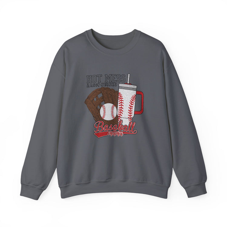 Baseball-Themed Hot Mess Sweatshirt