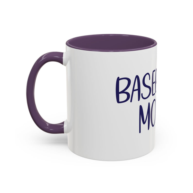 Baseball Mom Accent Coffee Mug