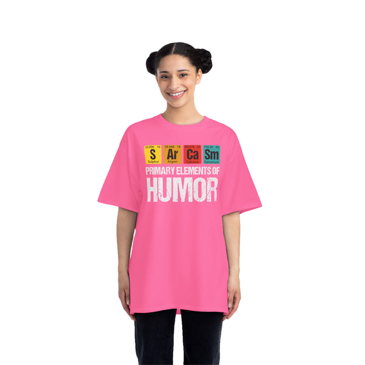 Humorous Science T-Shirt - Primary Elements of Humor Tee