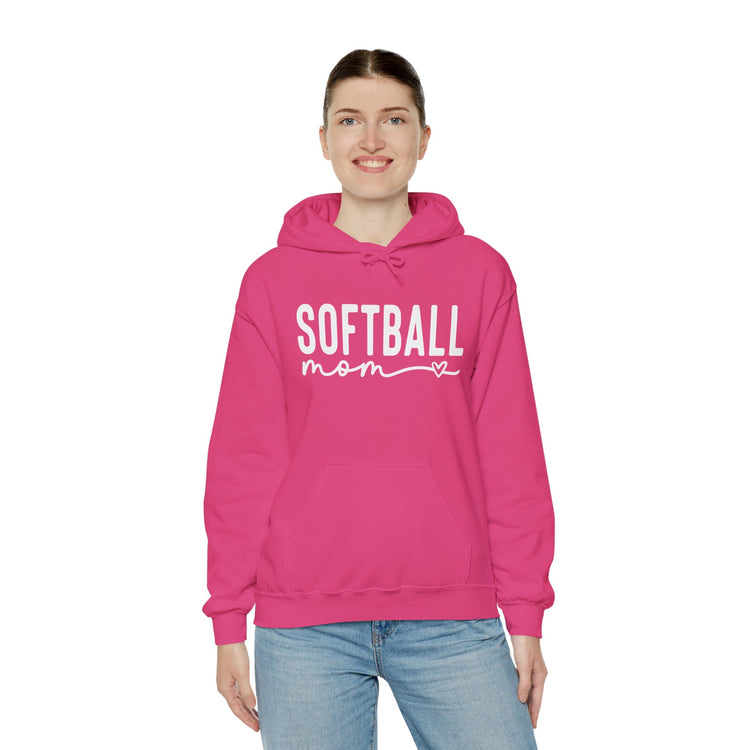 Softball Mom Hooded Sweatshirt