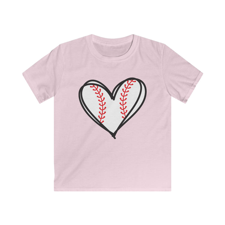 Baseball Heart Kids Tee