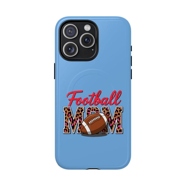 Football Mom Magnetic Phone Case - Tough & Stylish Protective Cover, Sports Fan Gift,