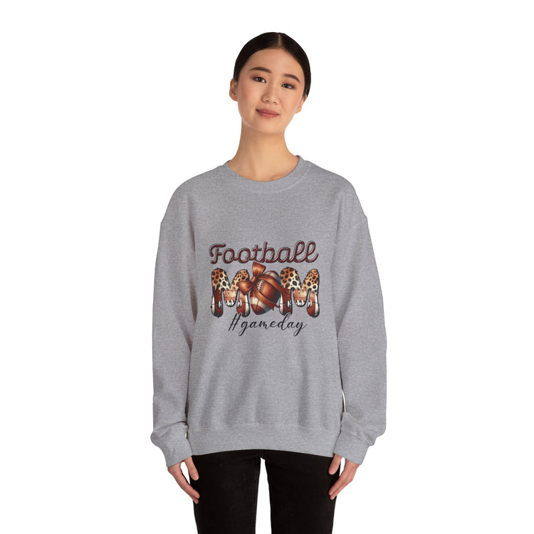 Football Mom Sweatshirt, Game Day Apparel, Football Fan Jumper, Sports Parent Pullover, Touchdown Team Shirt