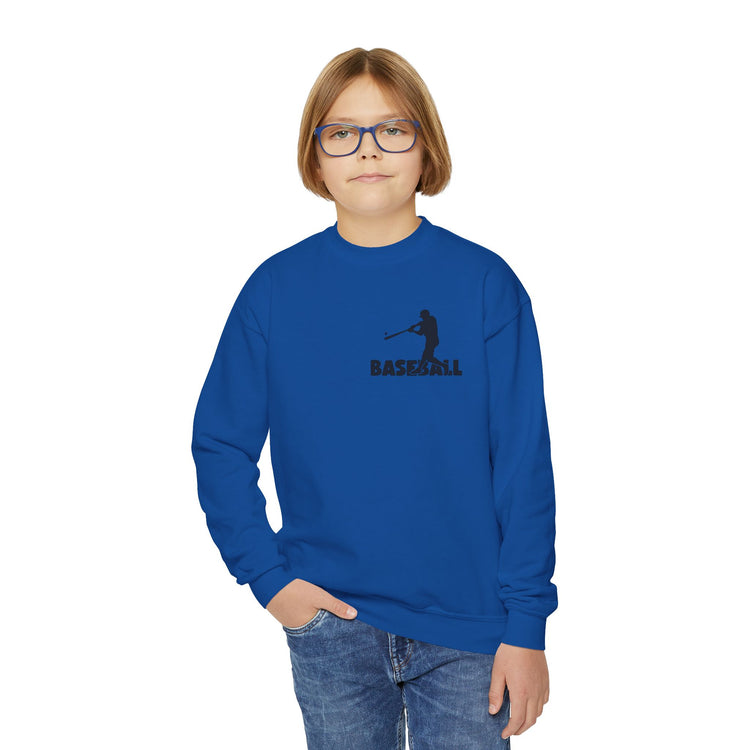 Youth Baseball Sweatshirt - run like you stole it