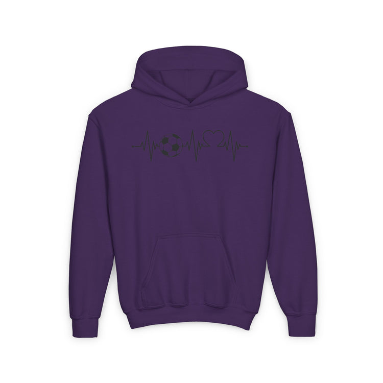 Youth Soccer Heartbeat Hoodie