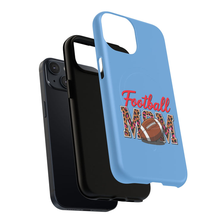 Football Mom Magnetic Phone Case - Tough & Stylish Protective Cover, Sports Fan Gift,