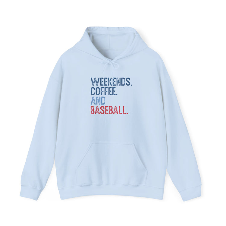 Weekends Coffee Baseball Hoodie