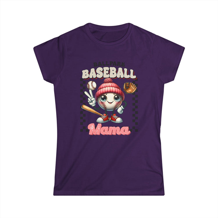 Women's Tee Baseball Mom T-Shirt