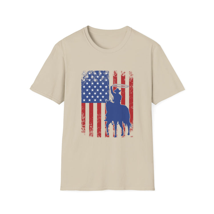 Patriotic Cowboy Rodeo T-Shirt