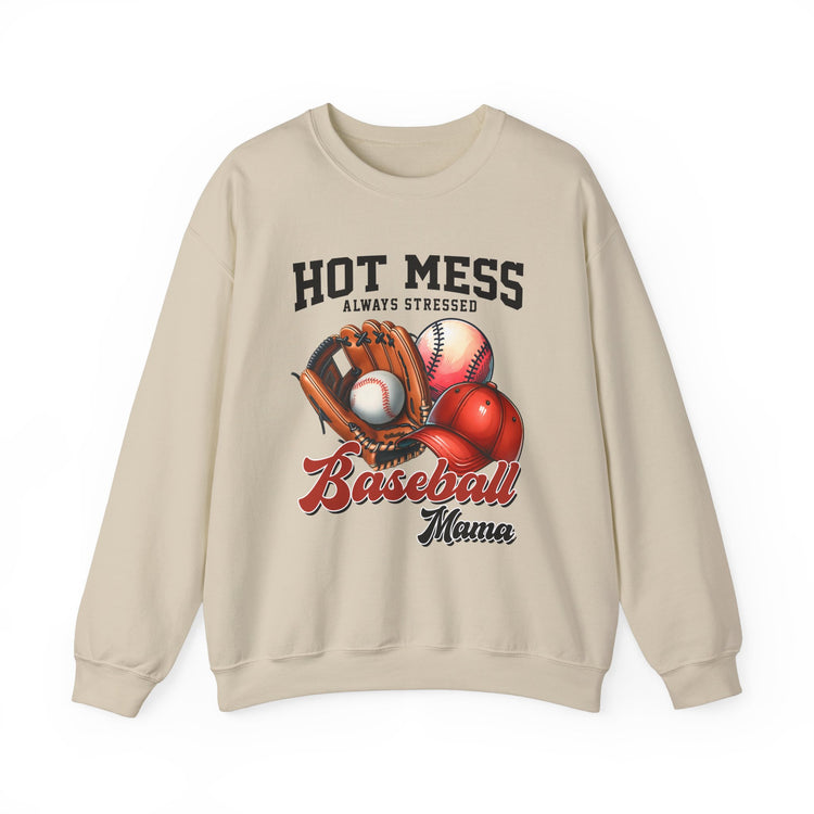 Baseball Mama Sweatshirt - Crewneck