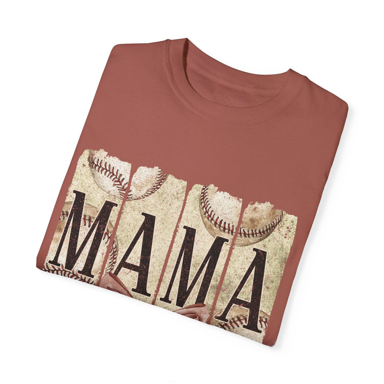 Mama Baseball Retro Love T-Shirt