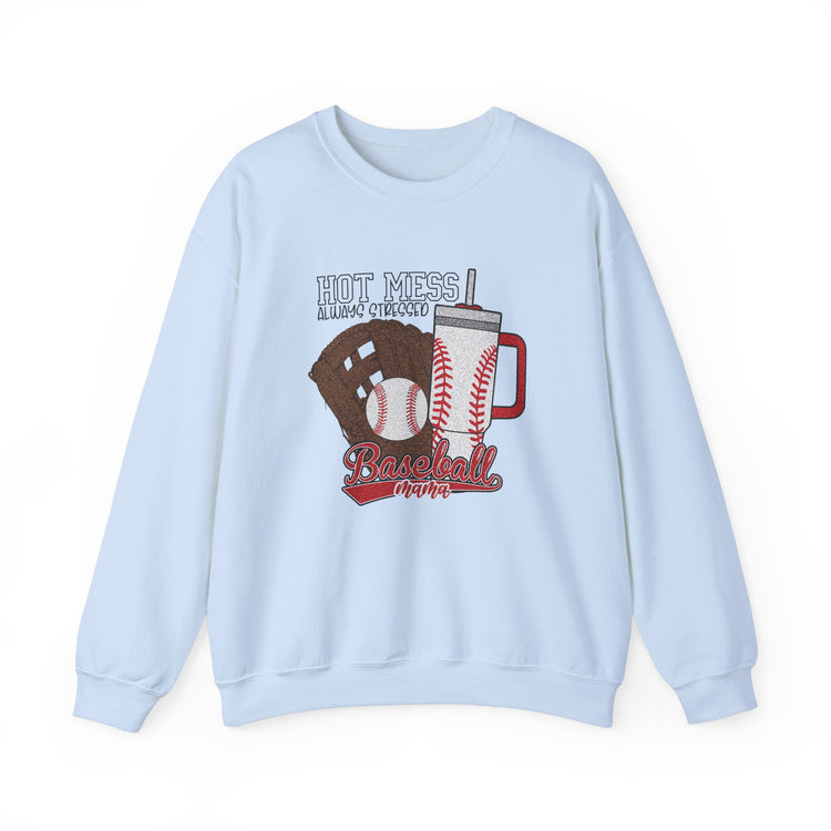 Baseball-Themed Hot Mess Sweatshirt