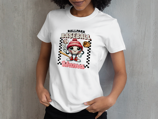 Women's Tee Baseball Mom T-Shirt