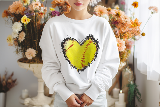 Softball Crewneck Sweatshirt