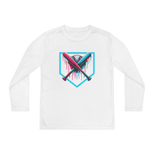 Youth Baseball Drip Tee