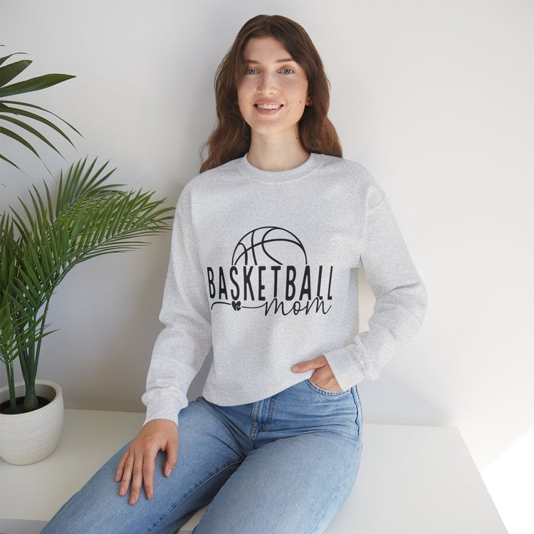 Basketball Mom Crewneck Sweatshirt